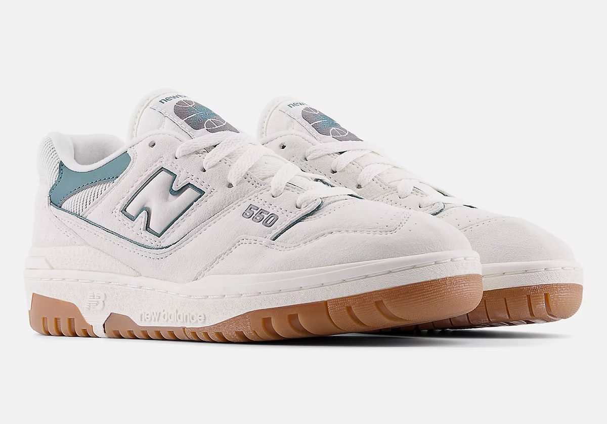 New Balance 550 Womens Sea Salt New Spruce Bbw550se 2