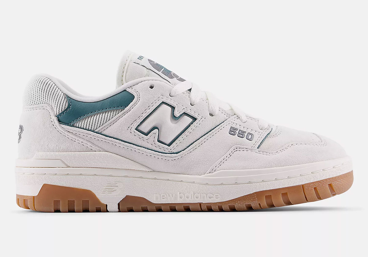 New Balance 550 Womens Sea Salt New Spruce Bbw550se 3