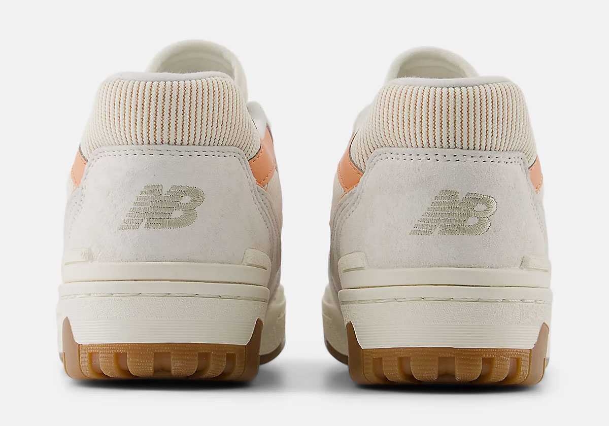 New Balance 550 Womens Sea Salt Peach Nectar Bbw550si 1