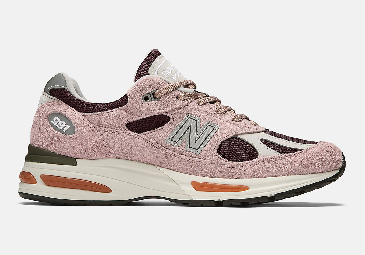 New Balance 991v2 Brandied Apricot U991pr2 3