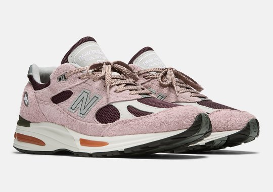 The New Balance 991v2 “Brandied Apricot” Releases July 31st