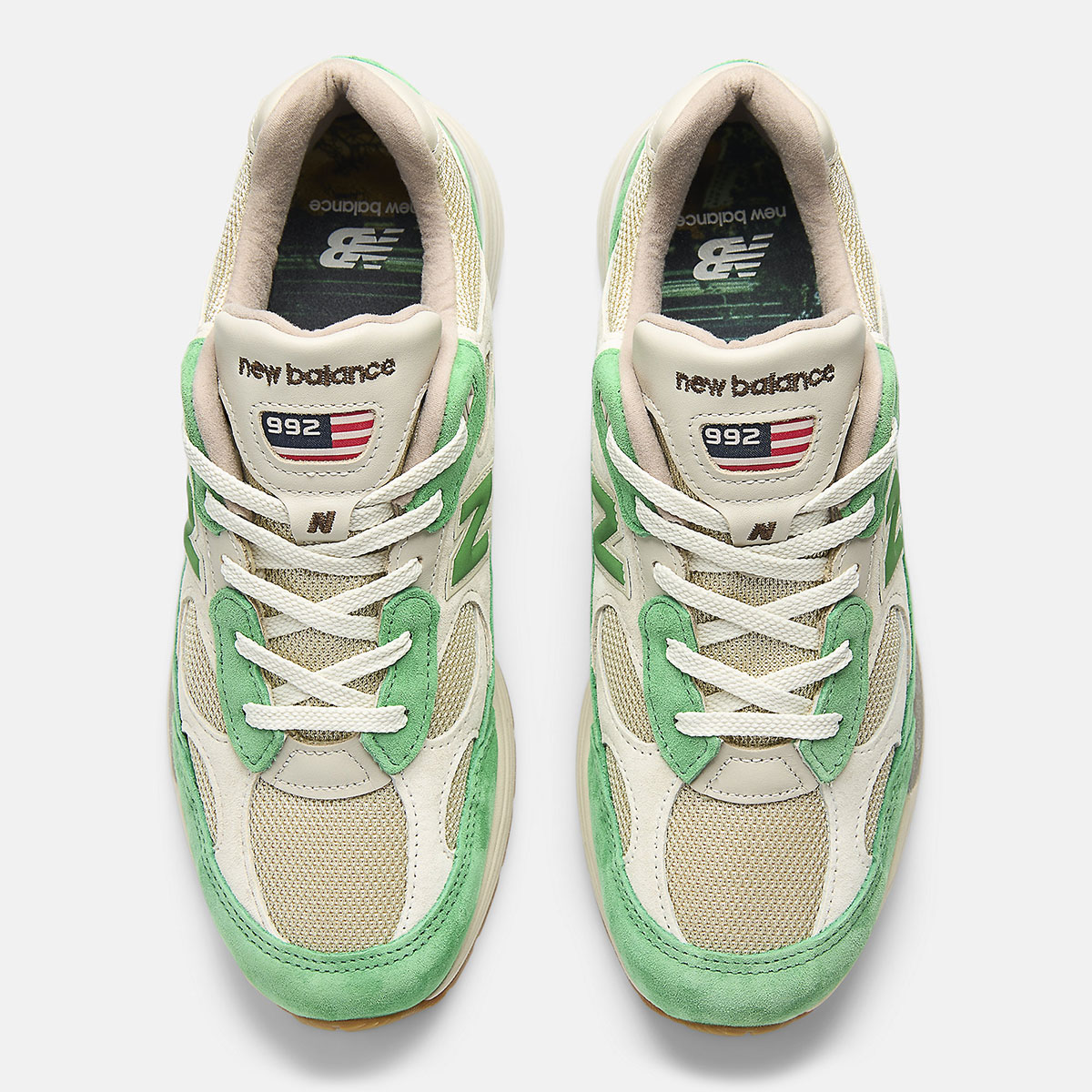 New Balance 992 Mint Gum U992en1 5