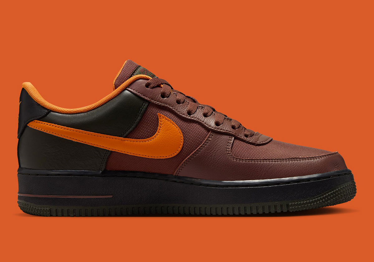 Nike Air Force 1 Gore Tex Fauna Brown Sequoia Black Bright Ceramic Ck2630 201 5