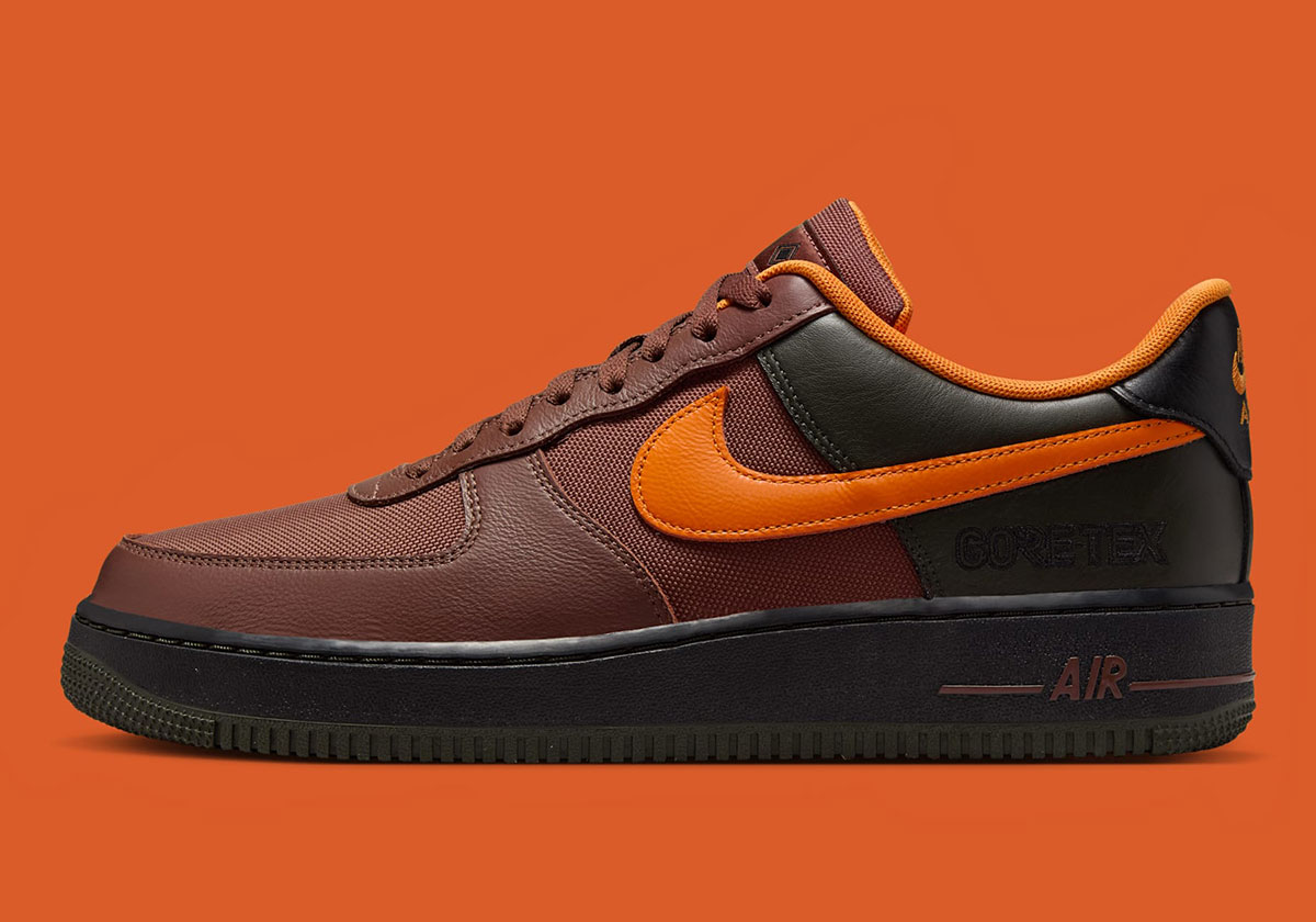 Nike Air Force 1 Gore Tex Fauna Brown Sequoia Black Bright Ceramic Ck2630 201 6
