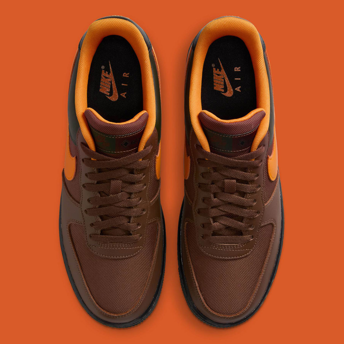 Nike Air Force 1 Gore Tex Fauna Brown Sequoia Black Bright Ceramic Ck2630 201 8