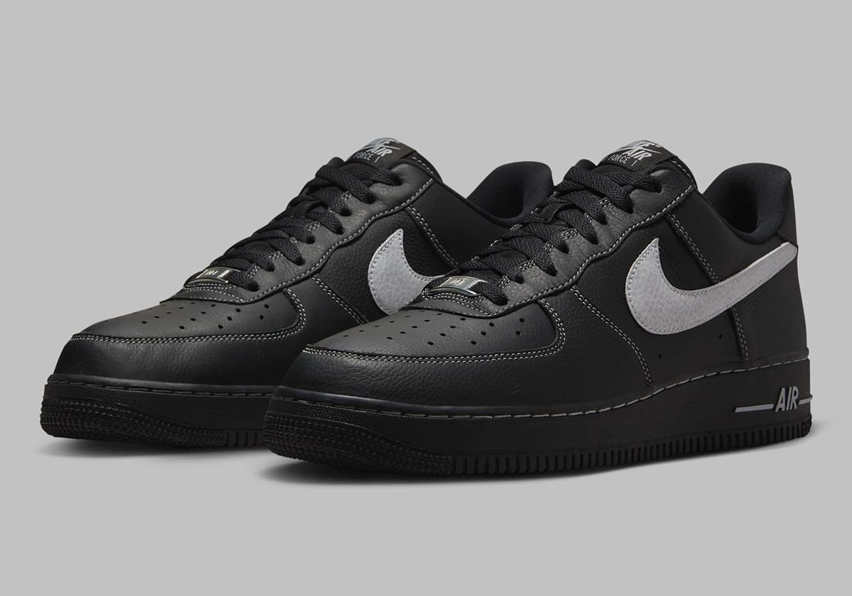Nike Air Force 1 Low Black Grey Hq2037 006 2
