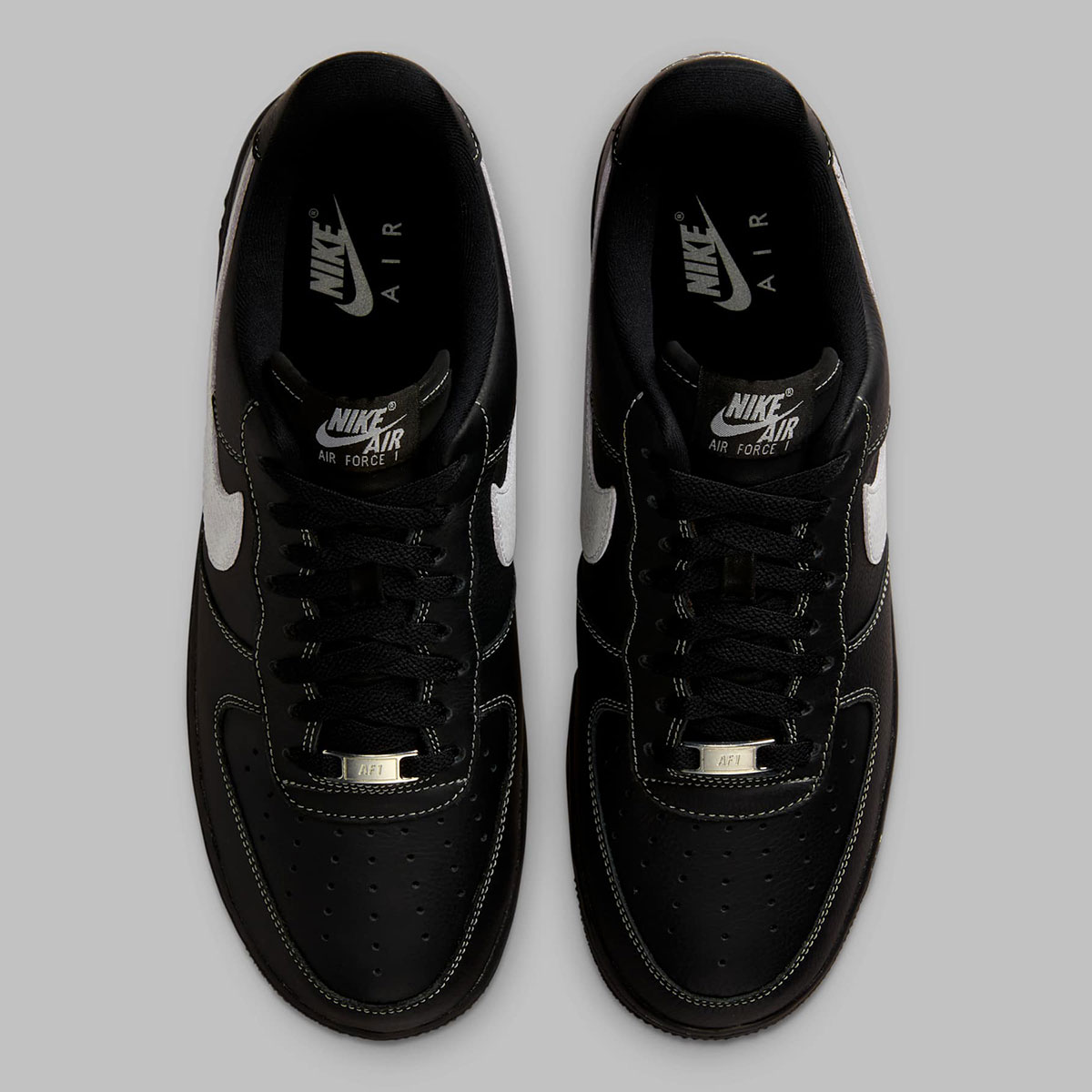 Nike Air Force 1 Low Black Grey Hq2037 006 3