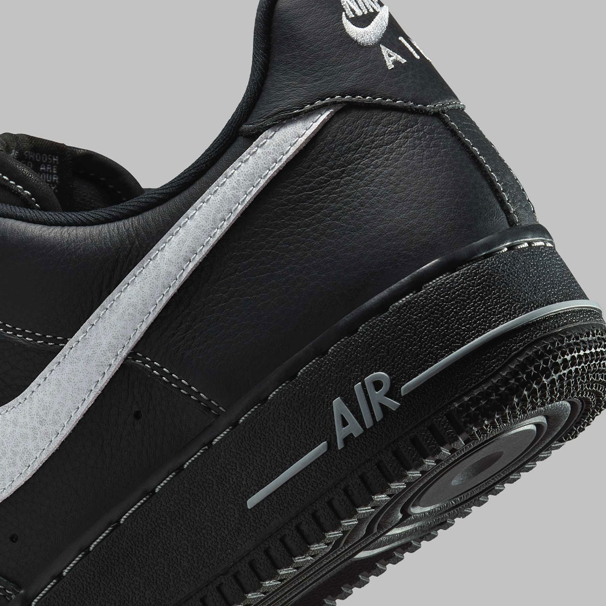 Nike Air Force 1 Low Black Grey Hq2037 006 7