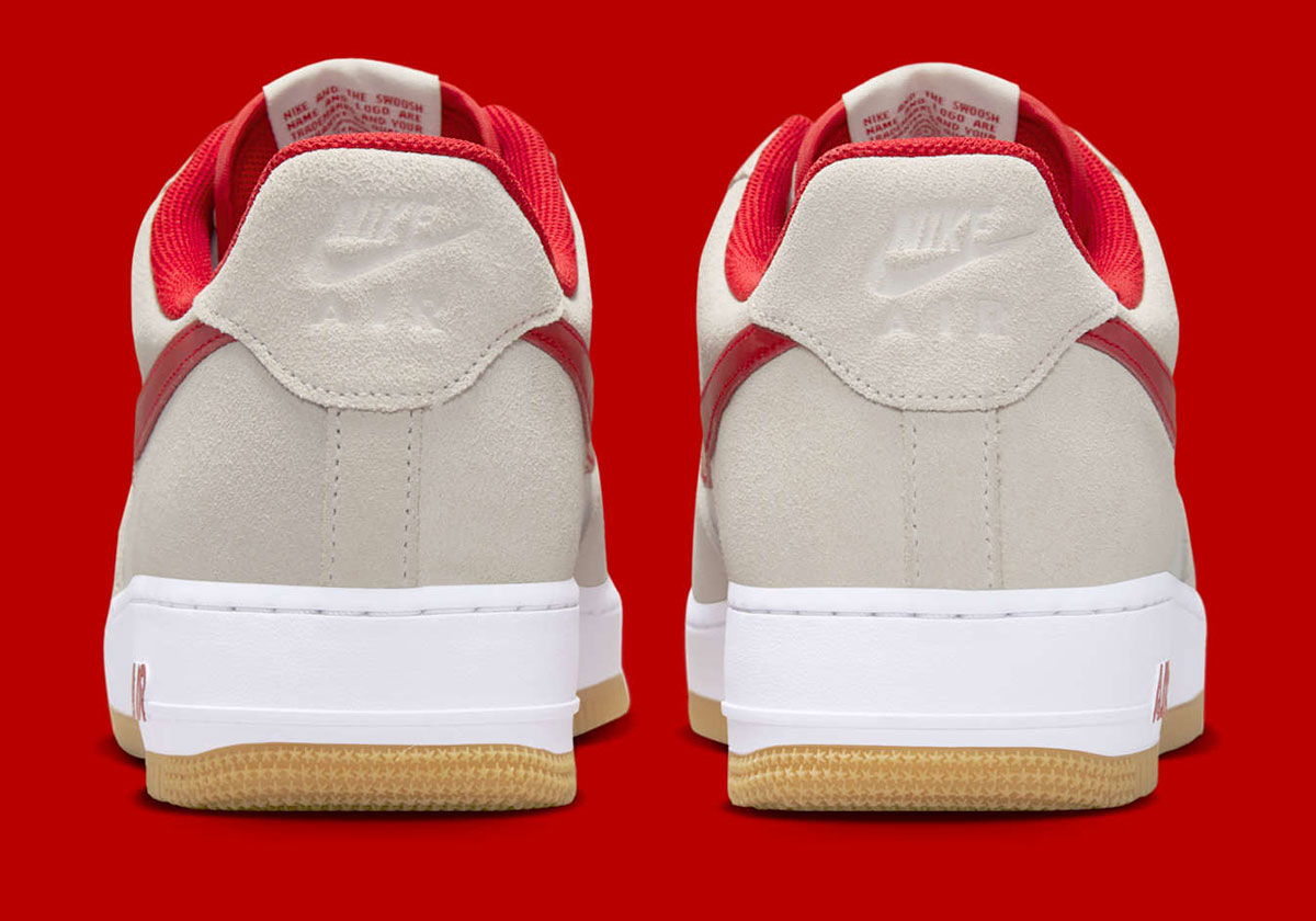 Nike Air Force 1 Low Summit White Varsity Red White Gum Yellow Ib6388 101 1