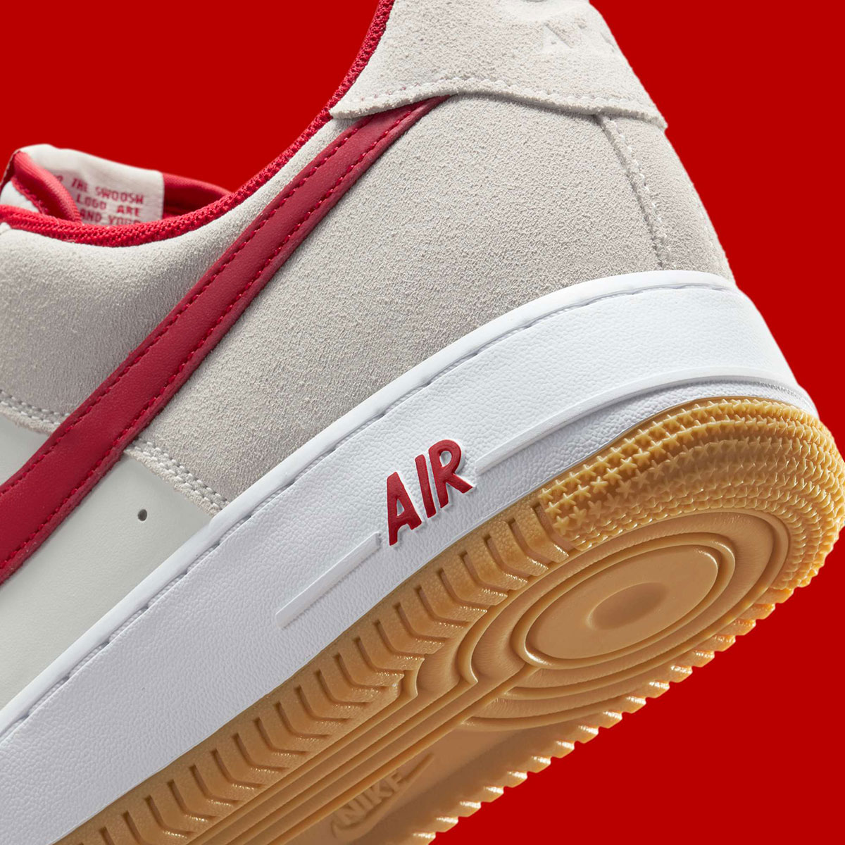 Nike Air Force 1 Low Summit White Varsity Red White Gum Yellow Ib6388 101 8