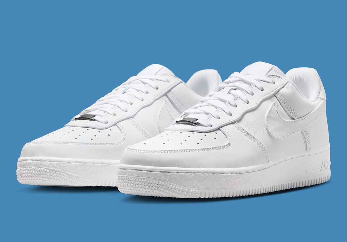 Nike Made A "Triple White" Air Force 1 With Better Leather