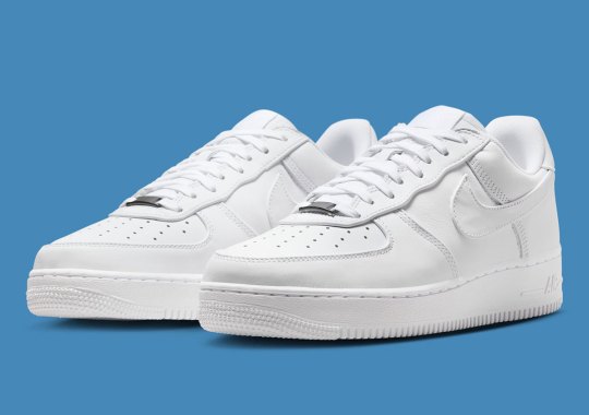 Nike Made A “Triple White” Air Force 1 With Better Leather