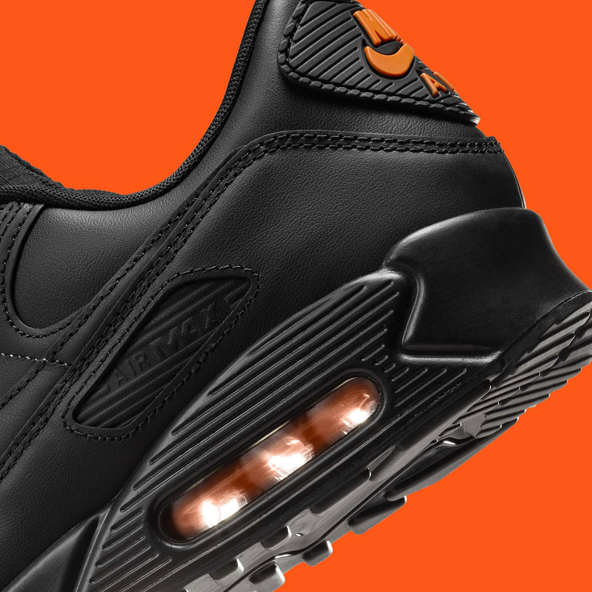 Nike Air Max 90 Black Safety Orange If5446 002 8