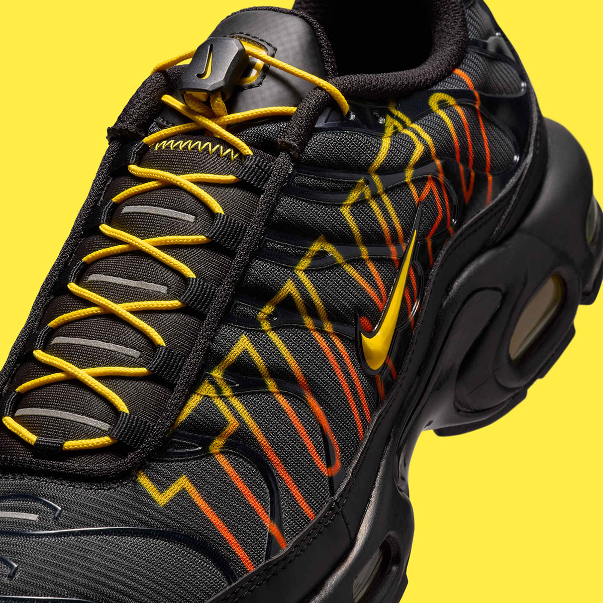 Nike Air Max Plus Black Safety Orange Lightning Ih4459 010 5