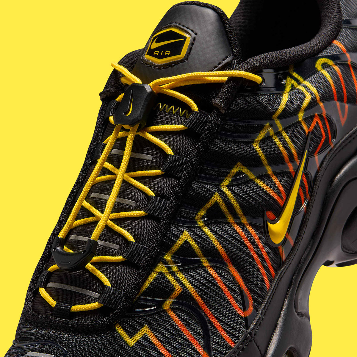 Nike Air Max Plus Black Safety Orange Lightning Ih4459 010 7