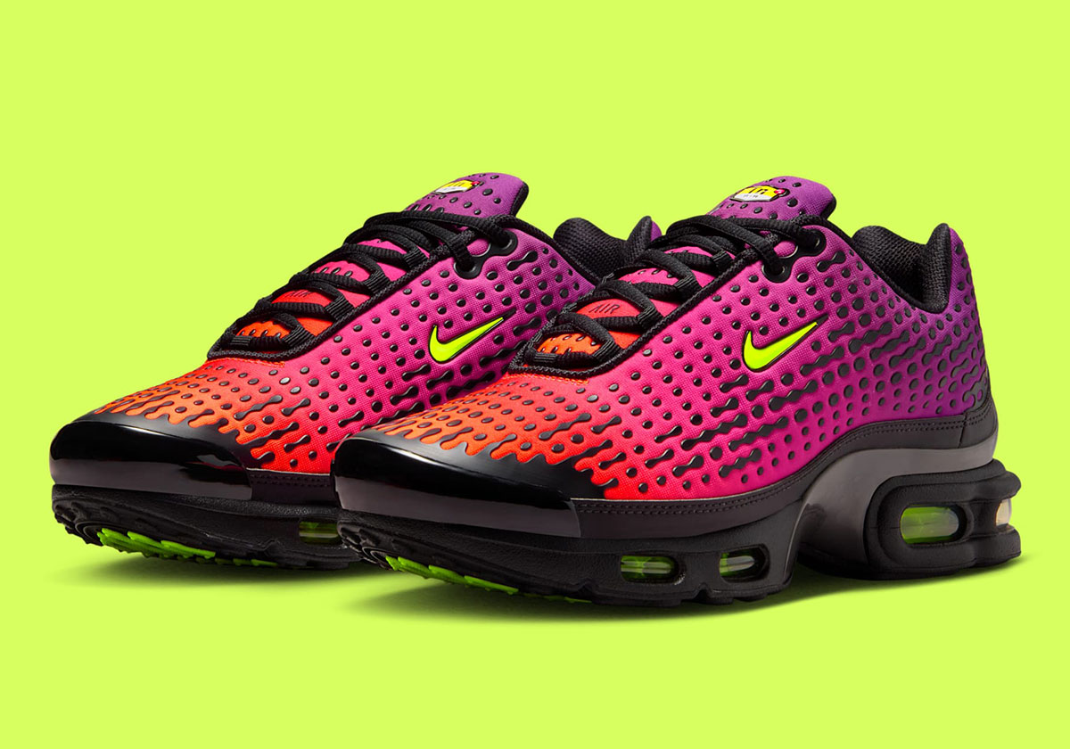 Nike Air Max Plus Vii Total Orange Black Volt Cactus Flower Hq2197 800 1