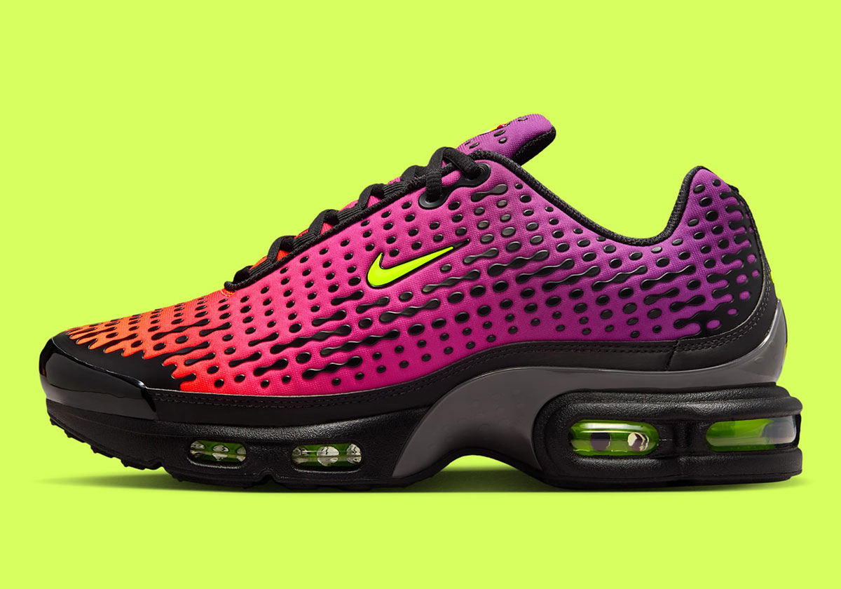 Nike Air Max Plus Vii Total Orange Black Volt Cactus Flower Hq2197 800 8
