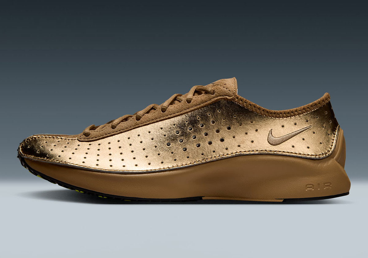 The Nike Air Superfly Dazzles In "Metallic Gold"