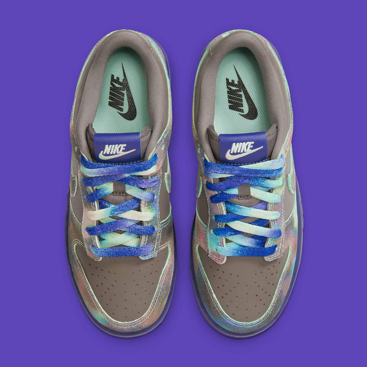 Nike Dunk Low Gs Panda Cave Stone Deep Night Black Hq9294 200 10