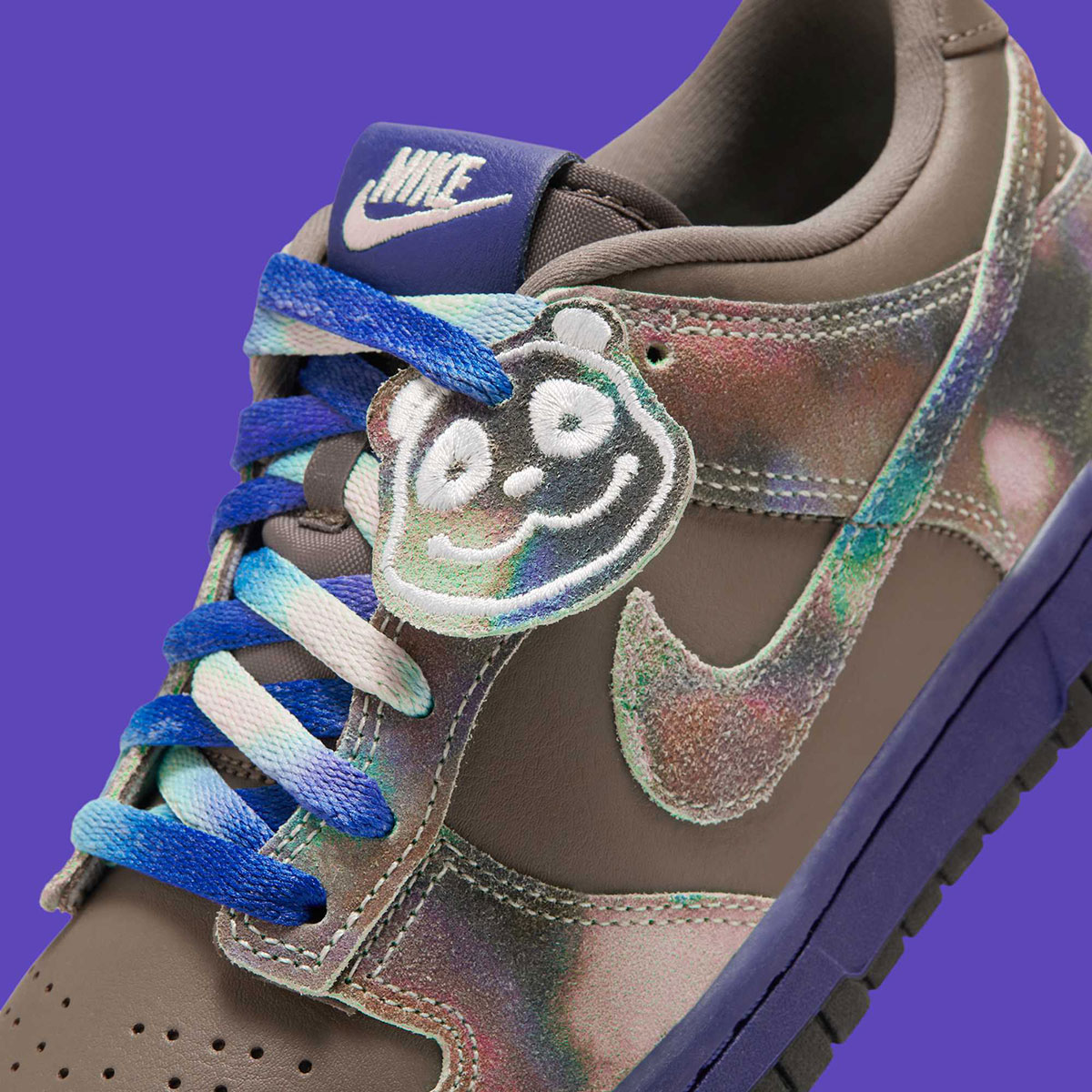 Nike Dunk Low Gs Panda Cave Stone Deep Night Black Hq9294 200 3