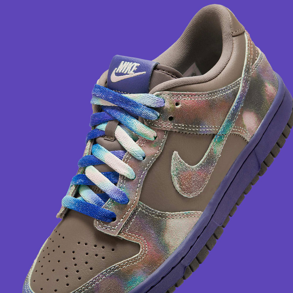 Nike Dunk Low Gs Panda Cave Stone Deep Night Black Hq9294 200 5