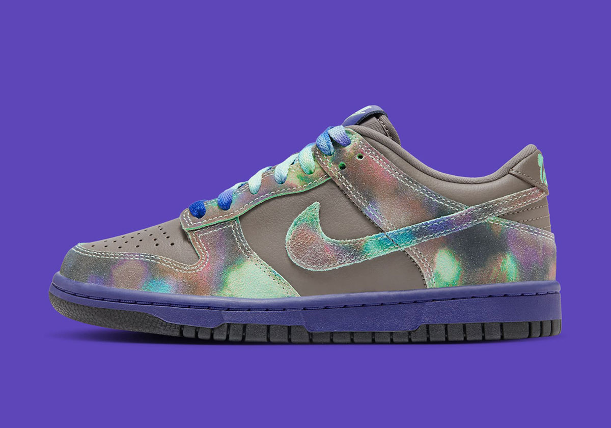 Nike Dunk Low Gs Panda Cave Stone Deep Night Black Hq9294 200 7