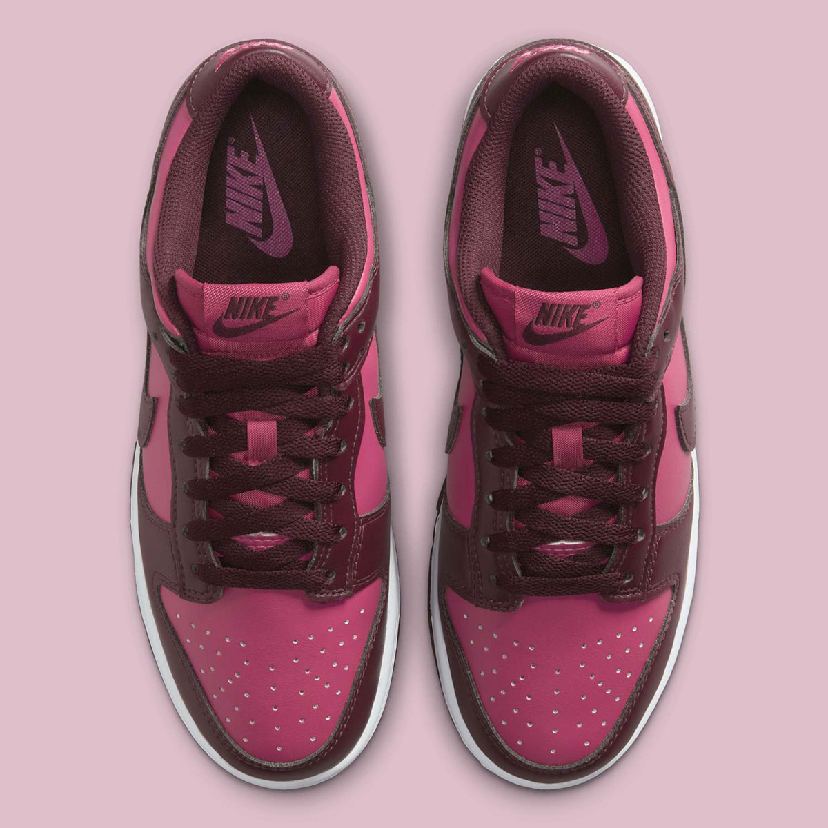 Nike Dunk Low Maroon Pink Im6572 600 2