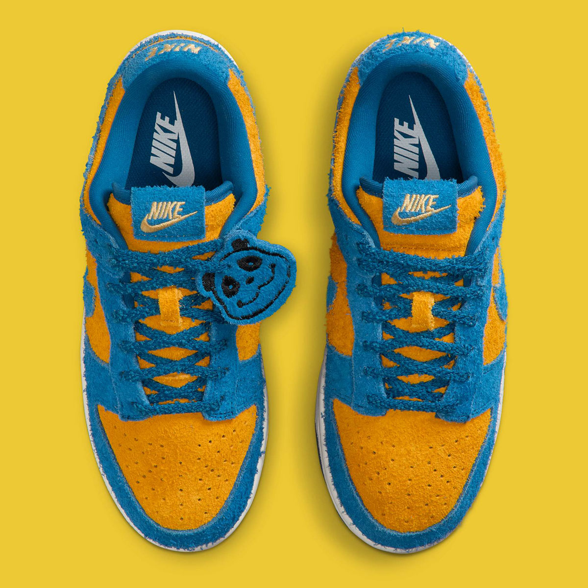 Nike Dunk Low Panda Blue Yellow Ih7648 700 3