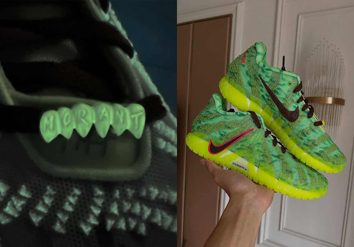 A Zombie-fied Ja Morant Appears On The Nike Ja 3 "Halloween"