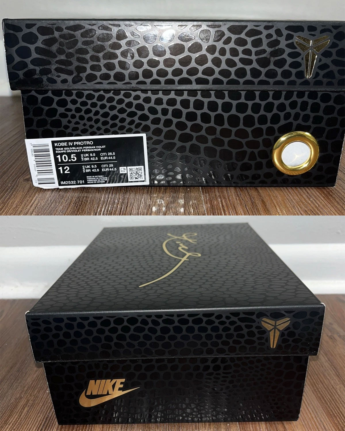 Nike Kobe 4 Protro Fc Barcelona Im2532 701 2