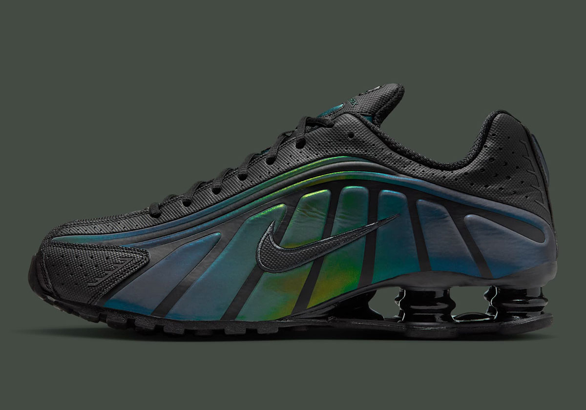 Nike Shox R4 Black Seaweed Light Lemon Twist Im6596 001 4