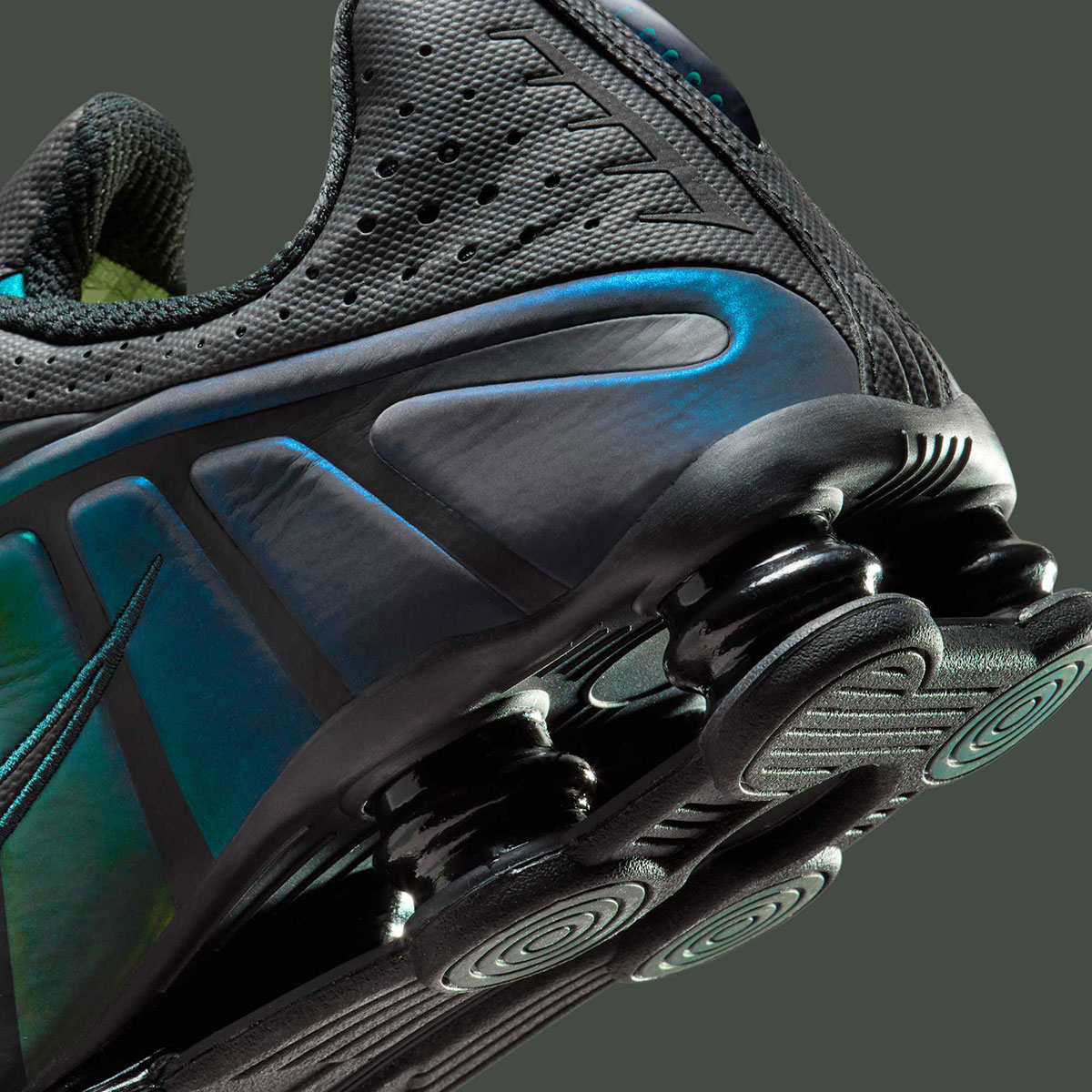 Nike Shox R4 Black Seaweed Light Lemon Twist Im6596 001 7