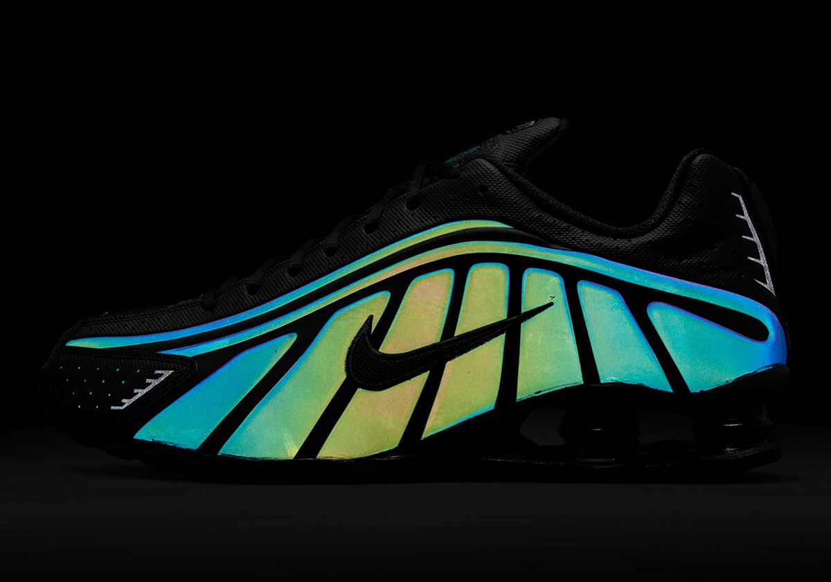 Nike Shox R4 Black Seaweed Light Lemon Twist Im6596 001 8