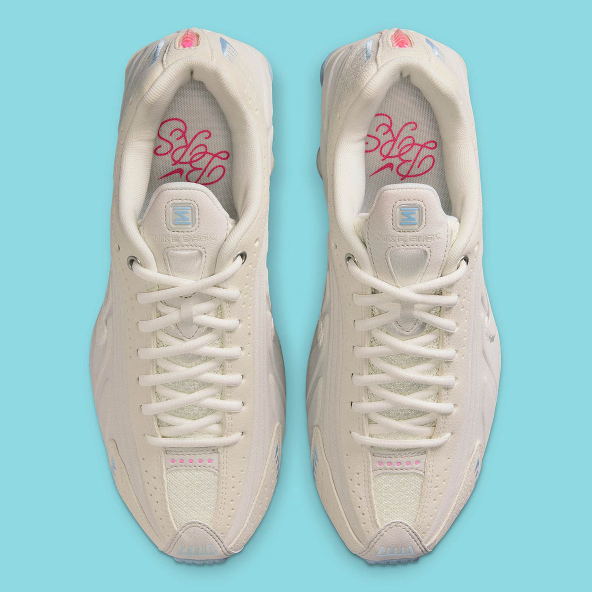 Nike Shox R4 Pale Ivory Light Orewood Brown Celestine Blue Ih3572 110 5