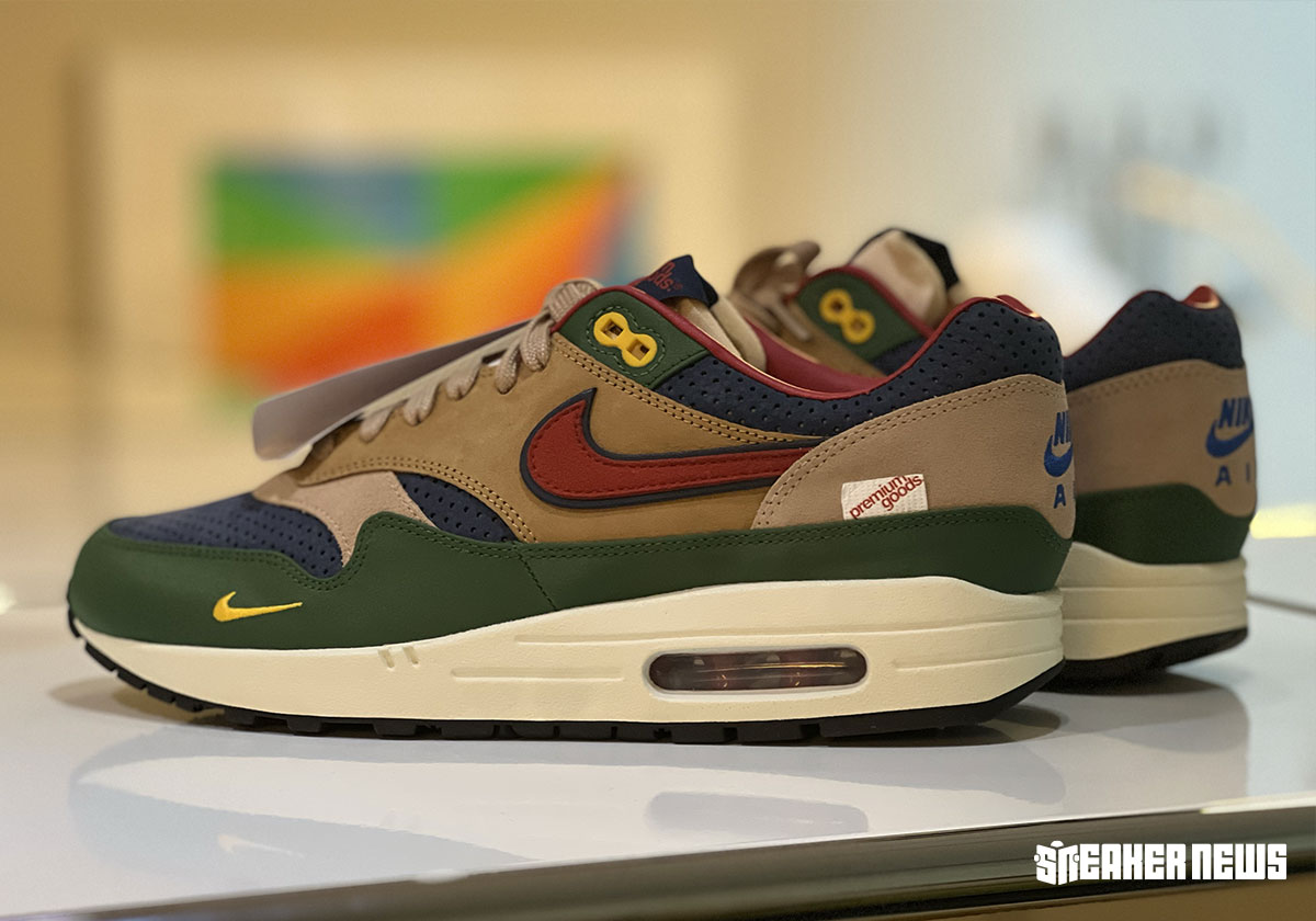 EXCLUSIVE: Premium Goods Reveals Unseen Samples Of The Nike Air Max 1 "718"