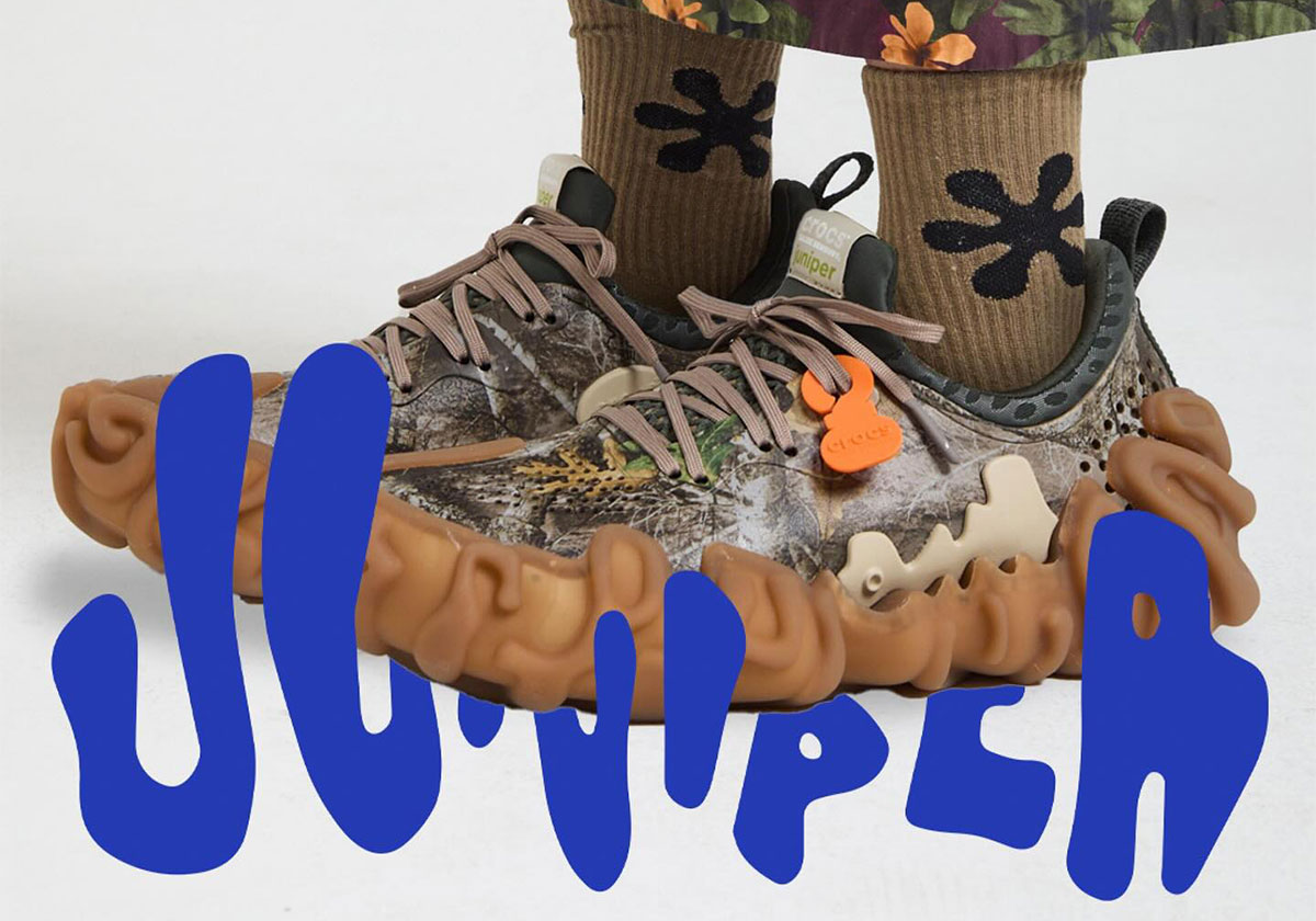 Salehe Bembury’s Crocs Juniper “Tree Camo” Is Finally Releasing