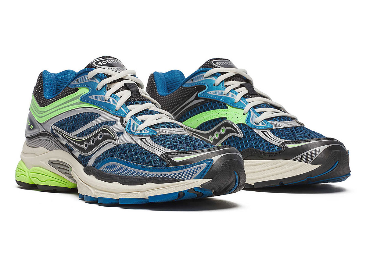 "Electric Blue" Courses Through The Saucony Progrid Omni 9