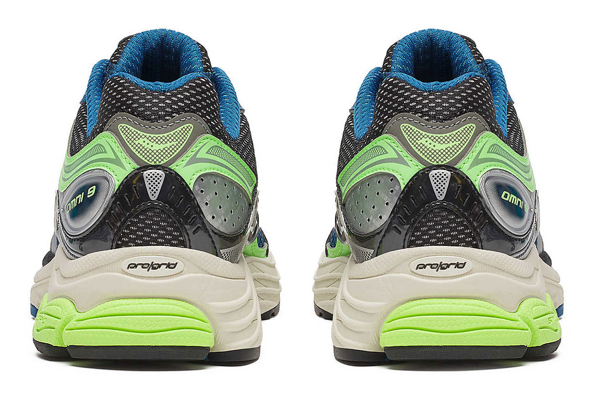 Saucony Progrid Omni 9 Electric Blue Lime S70739 29 6