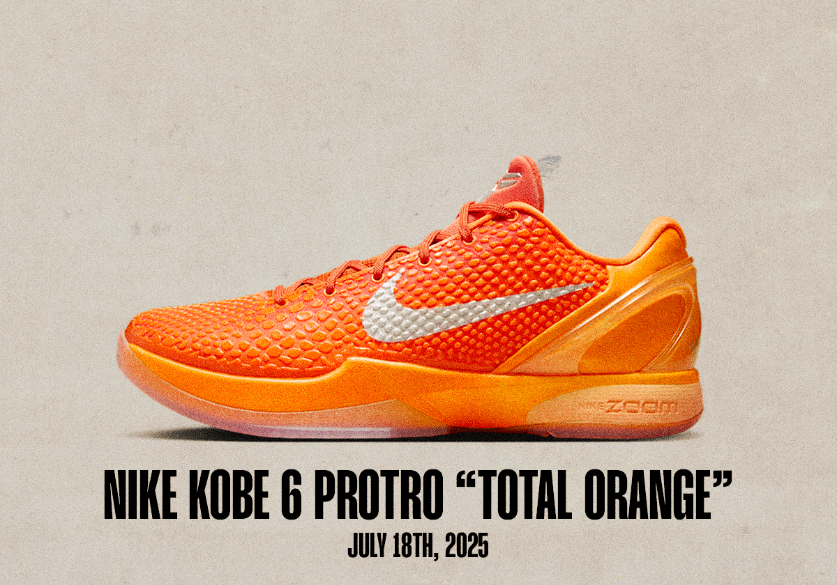 Sneaker Releases July 13 July 19 2025 Nike Kobe 6 Total Orange