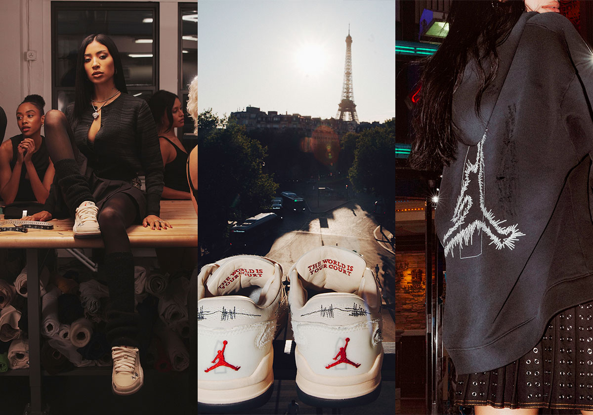 Tela D’Amore Takes Her Jordan Flight Court On A World Tour