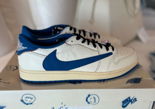 Travis Scott x Fragment Air Jordan 1 Lows Gifted To The Board Of Greatness