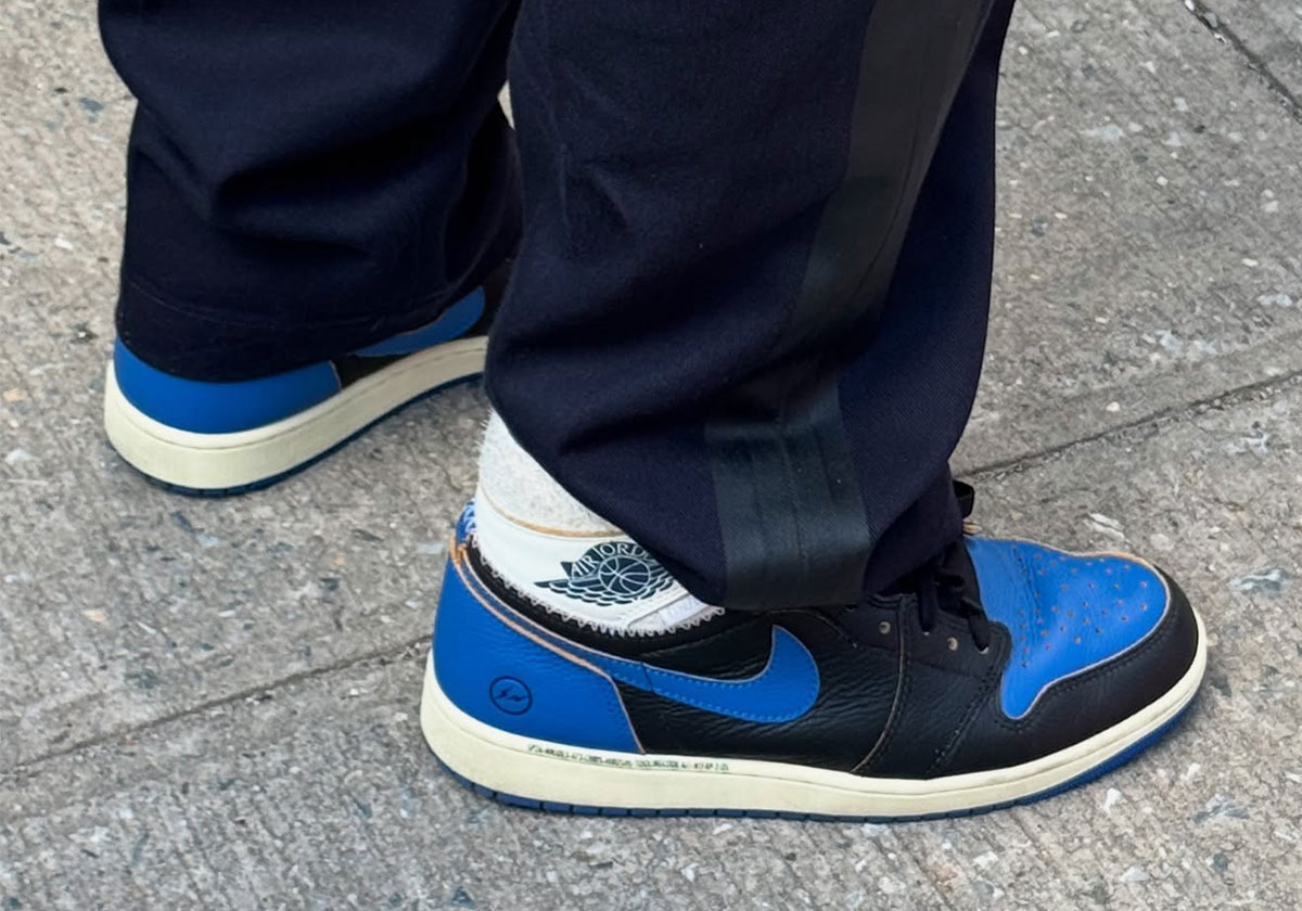 Hiroshi Fujiwara Reveals The Union LA x fragment design x Air Jordan 1 "Sport Royal" In NYC
