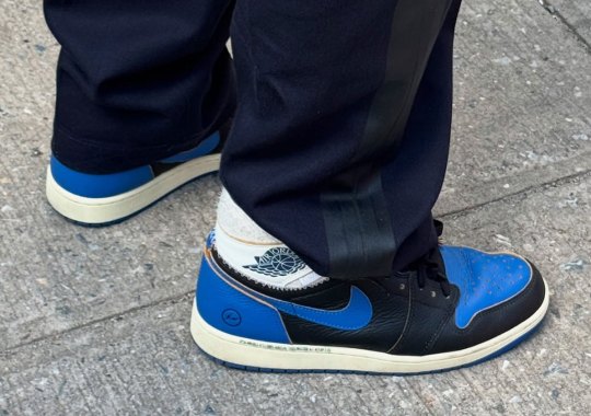 Hiroshi Fujiwara Reveals The Union LA x fragment design x Air Jordan 1 "Sport Royal" In NYC