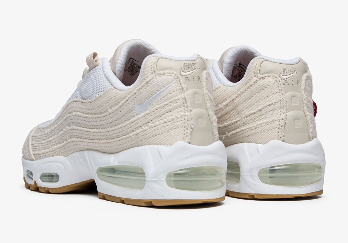 White Levis Nike Air Max 95 3