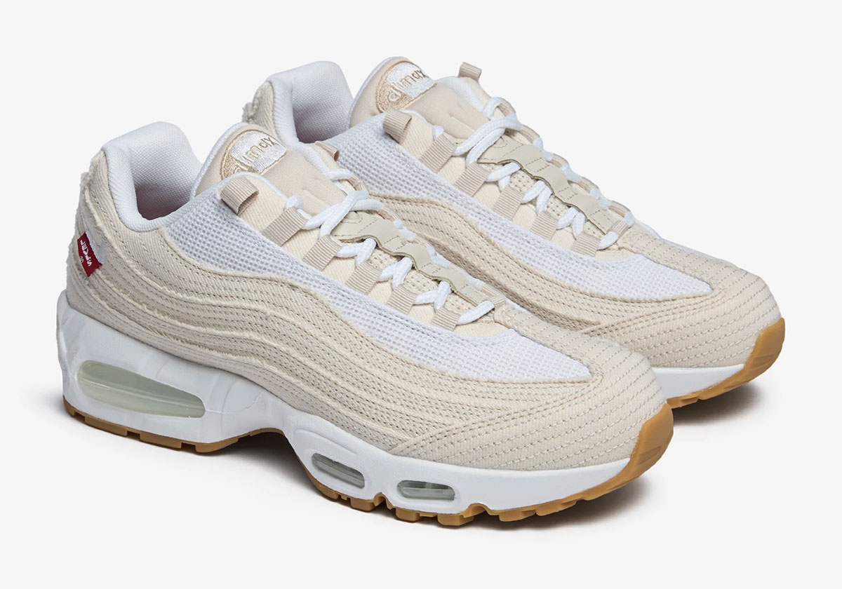 White Levis Nike Air Max 95 5