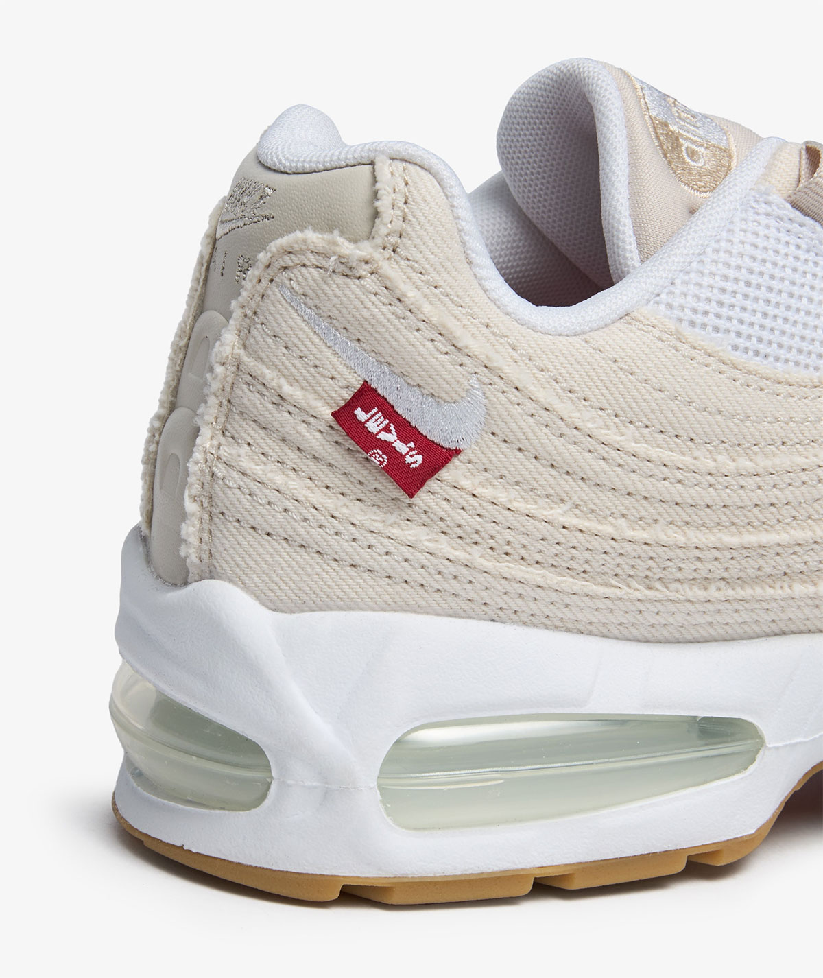 White Levis Nike Air Max 95 6